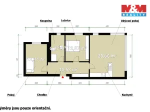 Prodej bytu 3+kk, Plzeň - Jižní Předměstí, U Tržiště, 70 m2