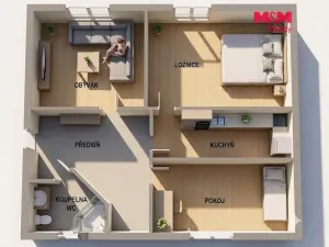 Prodej bytu 3+1, Litoměřice, Teplická, 72 m2
