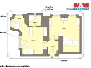 Prodej bytu 2+kk, Karlovy Vary, Krále Jiřího, 60 m2