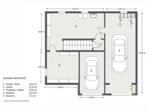 Prodej vícegeneračního domu, Praha - Záběhlice, Střemchová, 348 m2