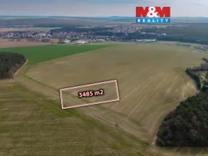 Prodej pole, Třemošná, 3485 m2