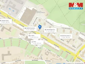 Pronájem bytu 2+kk, Praha - Braník, Novodvorská, 40 m2