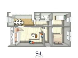 Pronájem bytu 3+1, Česká Lípa, Brněnská, 74 m2