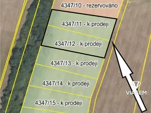 Prodej zahrady, Praha, 1018 m2