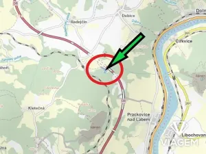 Prodej podílu lesa, Prackovice nad Labem, 2074 m2