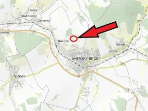 Prodej podílu zahrady, Uherský Brod, 222 m2