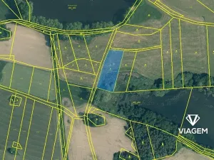 Prodej podílu pole, Chanovice, 973 m2