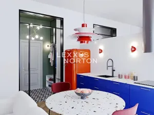 Prodej bytu 2+kk, Praha - Nové Město, Wenzigova, 52 m2