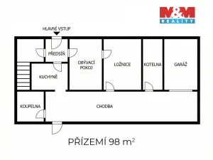 Prodej rodinného domu, Snědovice, 220 m2