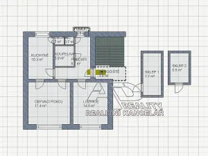 Prodej bytu 2+1, Bechyně, Na Libuši, 56 m2