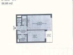 Pronájem bytu 2+kk, Praha - Vinohrady, Korunní, 57 m2