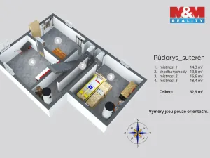 Prodej rodinného domu, Ústí nad Labem - Brná, Zlatá stezka, 252 m2