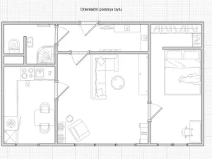 Prodej bytu 2+1, Opava, Černá, 43 m2