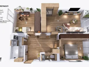 Prodej bytu 3+kk, Ivančice, Břízová, 67 m2