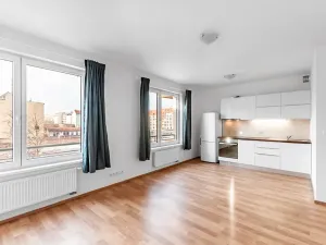 Pronájem bytu 1+kk, Praha - Holešovice, Na Maninách, 41 m2