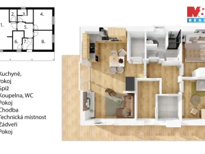 Prodej pozemku pro bydlení, Dymokury - Svídnice, 745 m2