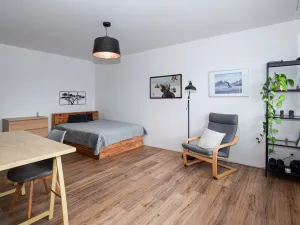 Pronájem bytu 1+kk, Praha - Střížkov, Bínova, 37 m2