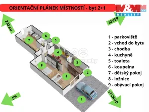 Pronájem bytu 2+1, Havlíčkův Brod, Pražská, 70 m2