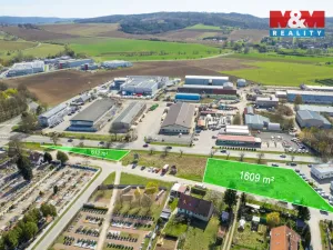 Prodej komerčního pozemku, Kuřim, 2221 m2