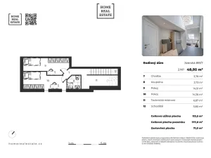 Prodej rodinného domu, Praha, 114 m2