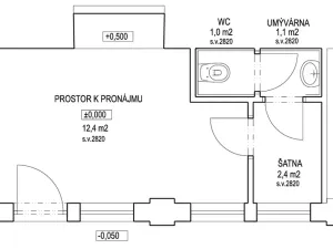 Pronájem obchodního prostoru, Brandýs nad Labem-Stará Boleslav, Boleslavská, 18 m2