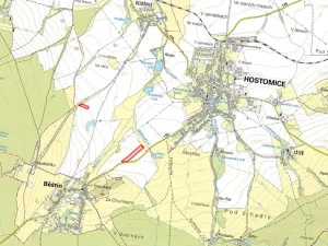 Prodej pole, Hostomice, 24656 m2