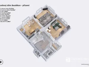 Prodej rodinného domu, Bezděkov, 150 m2