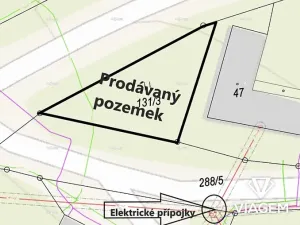 Prodej zahrady, Moravské Budějovice, 345 m2