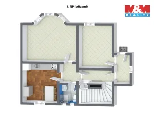 Prodej rodinného domu, Cheb, Dragounská, 113 m2