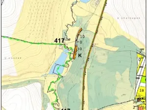 Prodej lesa, Cerekvička-Rosice, 2498 m2