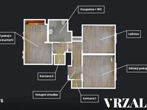 Pronájem bytu 3+kk, Plzeň, Francouzská třída, 57 m2