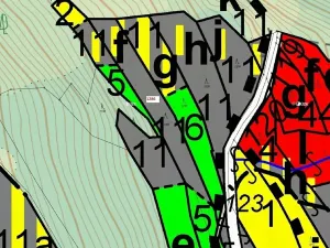 Dražba lesa, Lačnov, 2442 m2