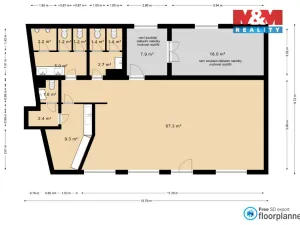 Pronájem obchodního prostoru, Lysá nad Labem, Československé armády, 95 m2