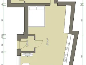 Prodej bytu 1+kk, Brno, Křenová, 32 m2