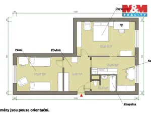 Prodej bytu 2+1, Plzeň - Skvrňany, Macháčkova, 60 m2