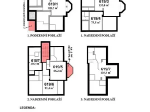 Pronájem bytu 2+kk, Liberec, Gorkého, 73 m2