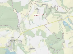 Dražba pozemku, Římov, 682 m2