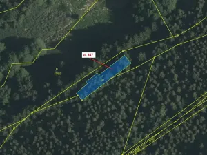 Dražba pozemku, Strmilov, 461 m2