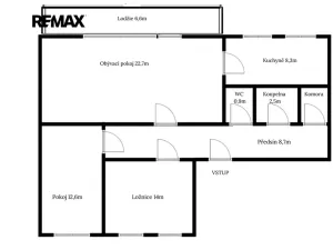 Prodej bytu 3+1, Praha - Veleslavín, José Martího, 69 m2