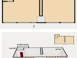 Prodej obchodního prostoru, Častolovice, Komenského, 154 m2