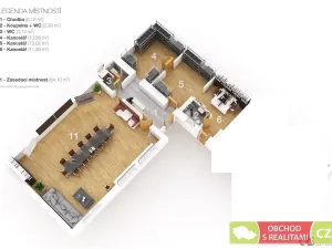 Prodej komerční, Praha, Turnovská, 113 m2