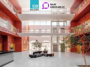 Pronájem kanceláře, Praha - Karlín, Křižíkova, 415 m2
