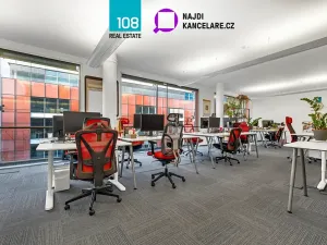 Pronájem kanceláře, Praha - Karlín, Křižíkova, 546 m2