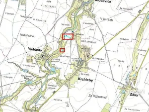 Prodej podílu pole, Krchleby, 1089 m2