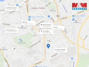 Pronájem bytu 1+kk, Litvínov - Horní Litvínov, Mostecká, 21 m2