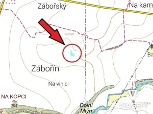 Prodej podílu pole, Zaječice, 518 m2