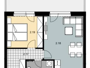 Pronájem bytu 2+kk, Nymburk, Bobnická, 76 m2