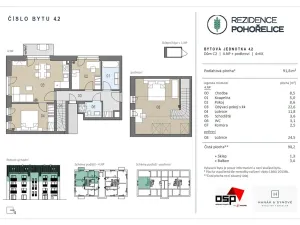 Prodej bytu 4+kk, Pohořelice, U Kasáren, 90 m2