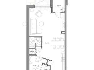 Prodej rodinného domu, Milovice, Topolová, 122 m2