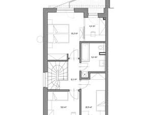 Prodej rodinného domu, Milovice, Topolová, 122 m2